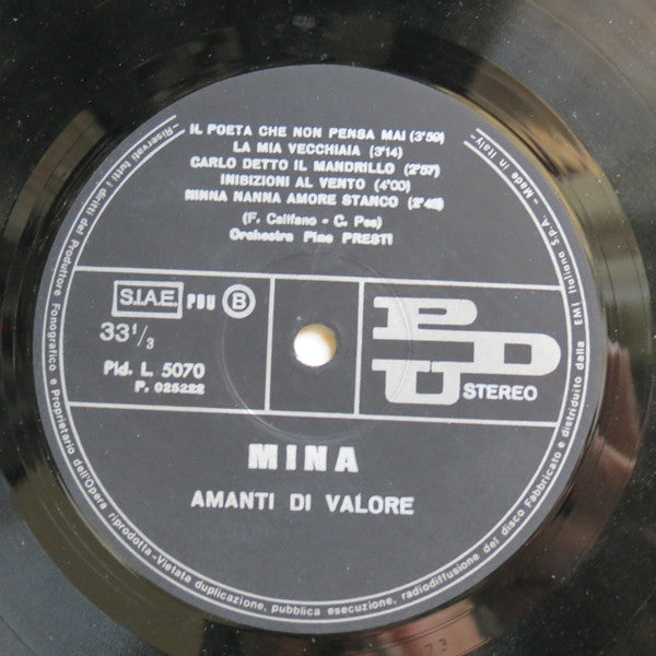 Mina - Amanti Di Valore