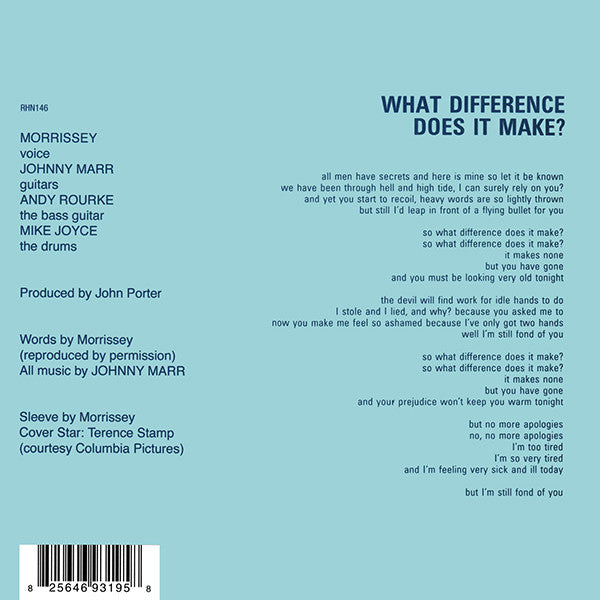 The Smiths - What Difference Does It Make? (7")