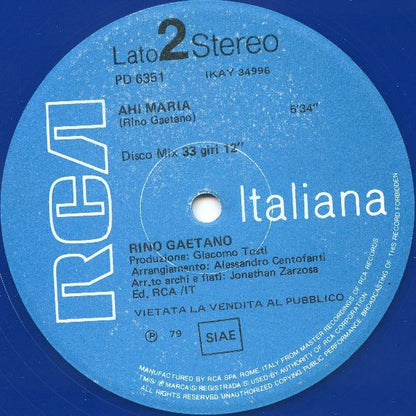 Rino Gaetano - Resta Vile Maschio, Dove Vai?