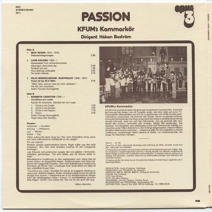 KFUM:s Kammarkör - Passion