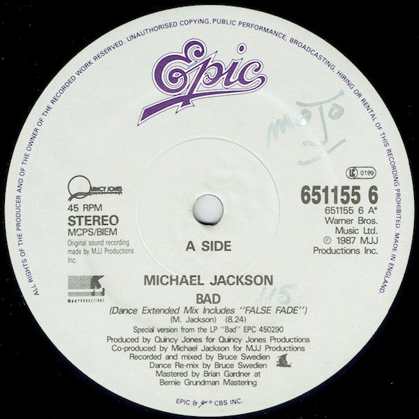 Michael Jackson - Bad