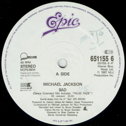 Michael Jackson - Bad