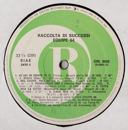 Equipe 84 - Raccolta Di Successi