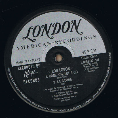 Los Lobos - Come On, Let's Go