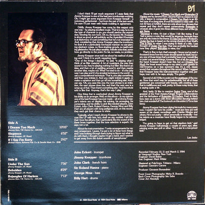 Jimmy Knepper Sextet - I Dream Too Much