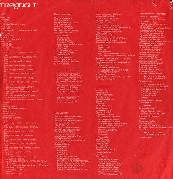 Renato Zero - Tregua