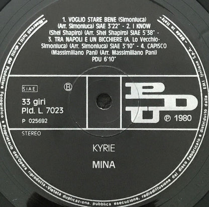 Mina - Kyrie
