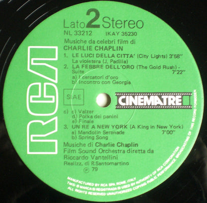 Film Sound Orchestra - Musiche Da Celebri Film Di Charlie Chaplin