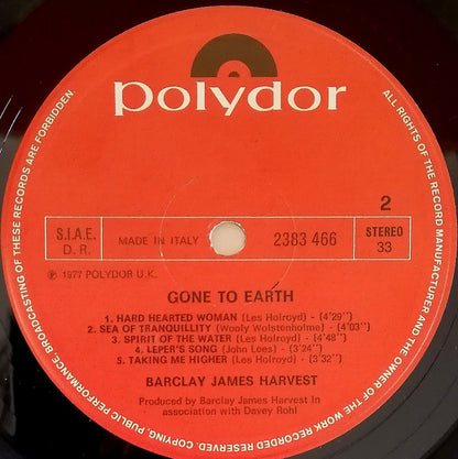 Barclay James Harvest - Gone To Earth