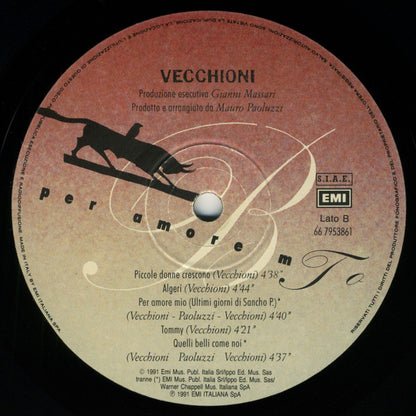Roberto Vecchioni - Per Amore Mio
