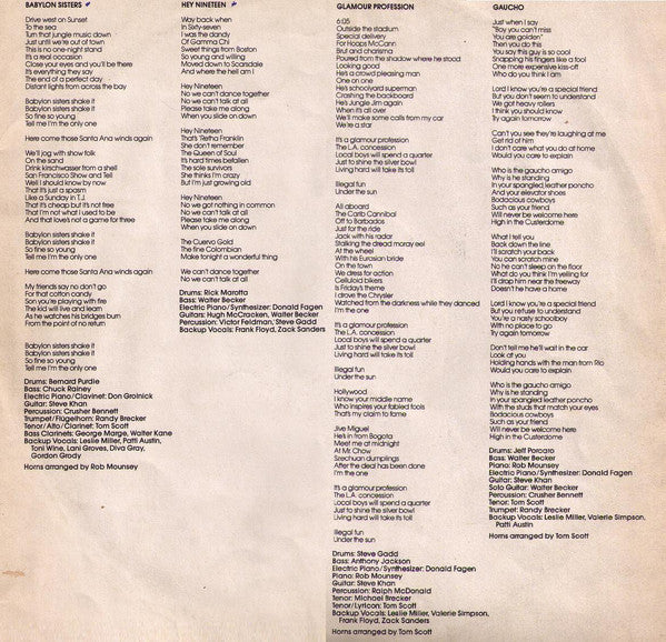 Steely Dan - Gaucho