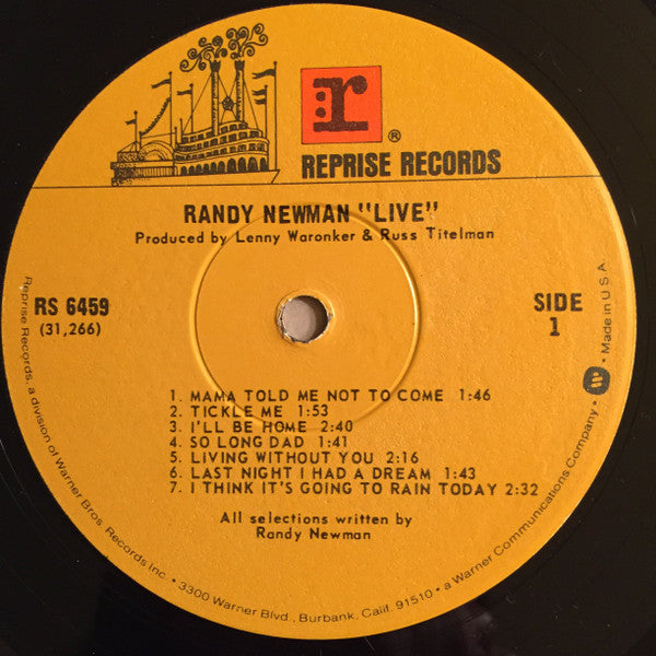 Randy Newman - Live