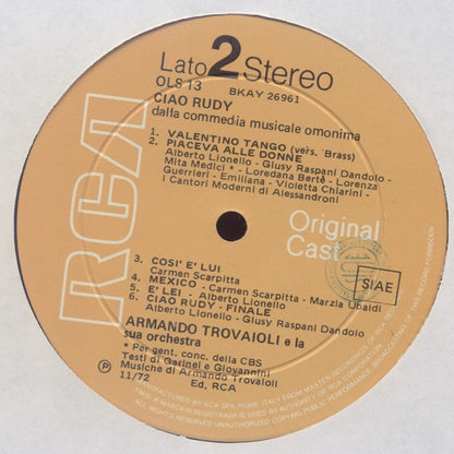 Armando Trovaioli - Ciao, Rudy