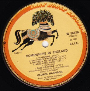 George Harrison - Somewhere In England