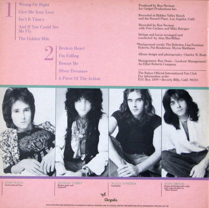 The Babys - Broken Heart