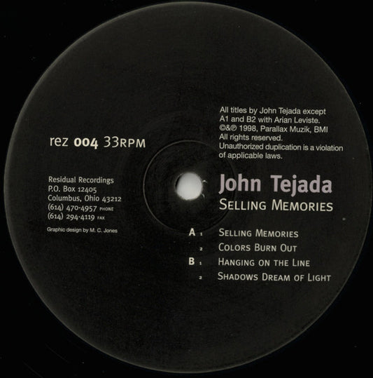 John Tejada - Selling Memories