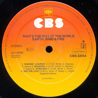 Earth, Wind & Fire - That's The Way Of The World