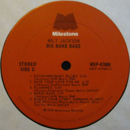 Milt Jackson - Big Band Bags