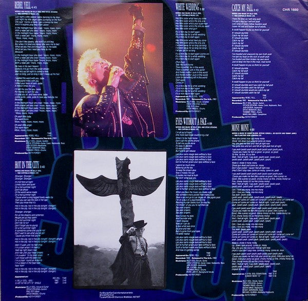 Billy Idol - Billy Idol Songs - 11 Of The Best