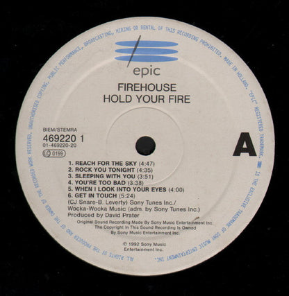 Firehouse - Hold Your Fire
