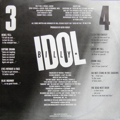 Billy Idol - Rebel Yell