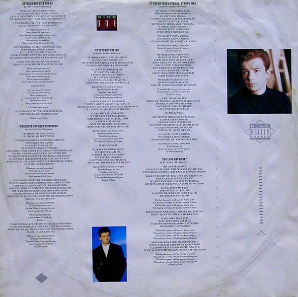 Rick Astley - Whenever You Need Somebody