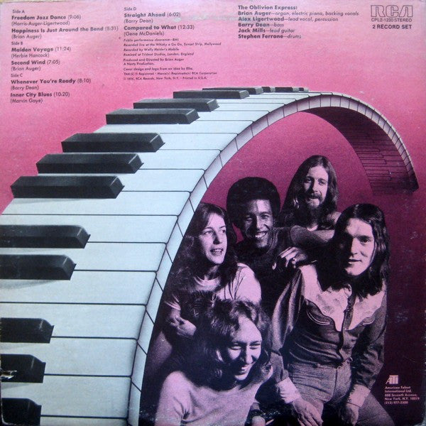 Brian Auger's Oblivion Express - Live Oblivion Vol. 2