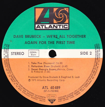 Dave Brubeck - We're All Together Again For The First Time