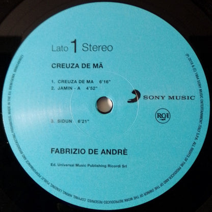 Fabrizio De André - Creuza De Mä (nuovo)