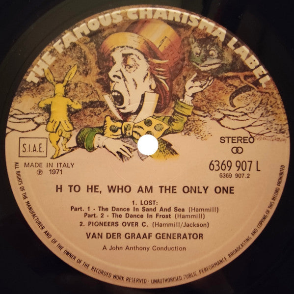 Van Der Graaf Generator - H To He Who Am The Only One