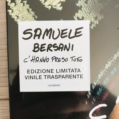 Samuele Bersani - C'Hanno Preso Tutto