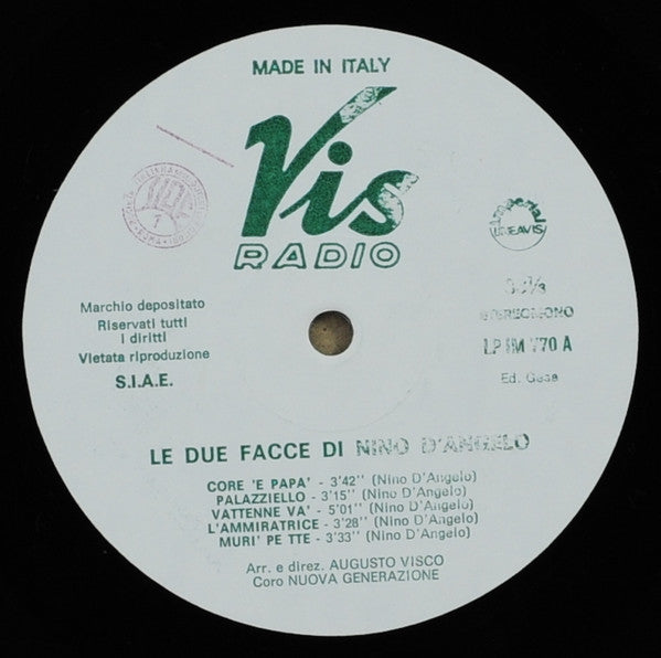 Nino D'Angelo - Le Due Facce Di D'Angelo (Storia - Core 'E Papà)