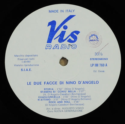 Nino D'Angelo - Le Due Facce Di D'Angelo (Storia - Core 'E Papà)