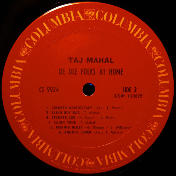 Taj Mahal - Giant Step / De Ole Folks At Home