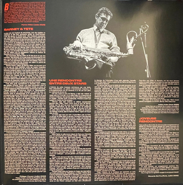 Barney Wilen Quartet - Barney And Tete (Grenoble '88) (nuovo)