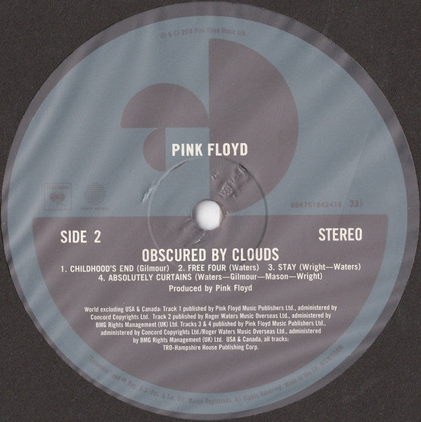 Pink Floyd - Obscured By Clouds (nuovo)