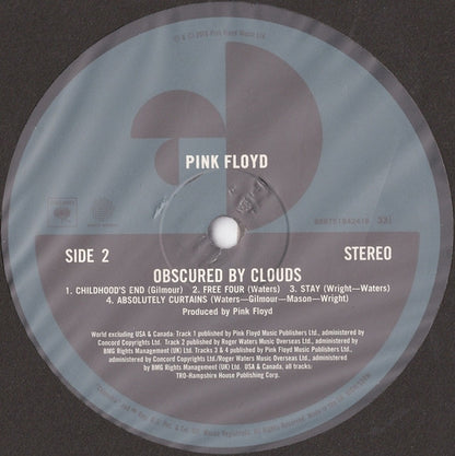 Pink Floyd - Obscured By Clouds (nuovo)