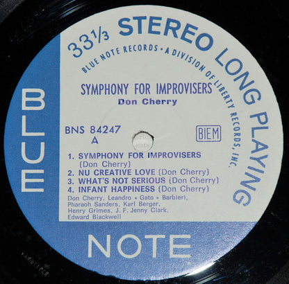 Don Cherry - Symphony For Improvisers