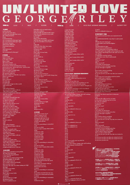 George Riley - Un/limited Love (nuovo)