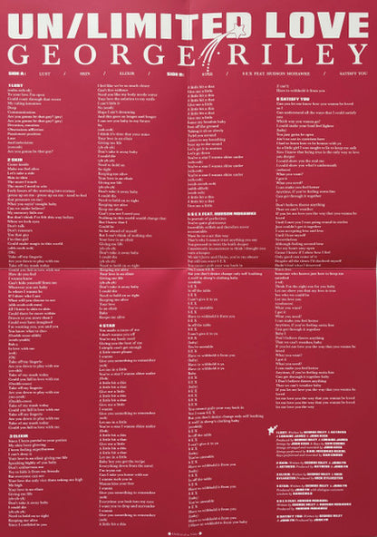 George Riley - Un/limited Love (nuovo)