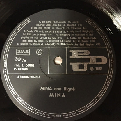 Mina - Mina Con Bigné