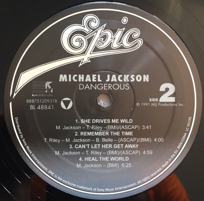 Michael Jackson - Dangerous (nuovo)
