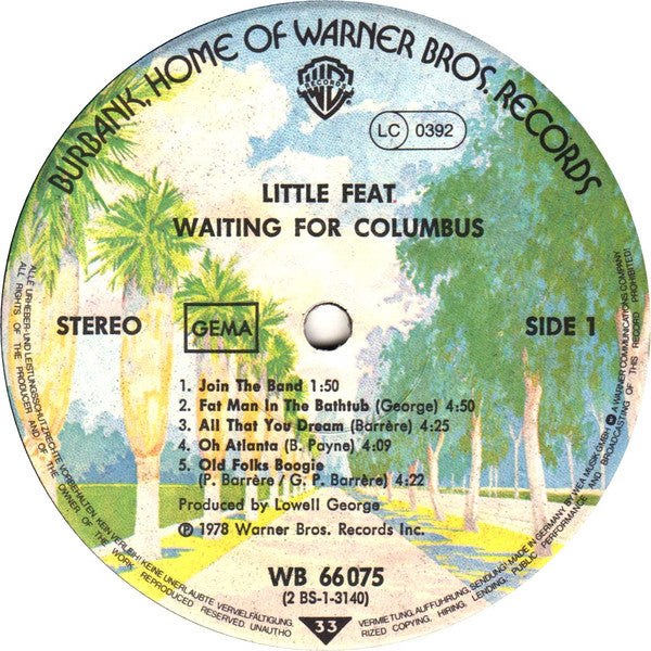 Little Feat - Waiting For Columbus