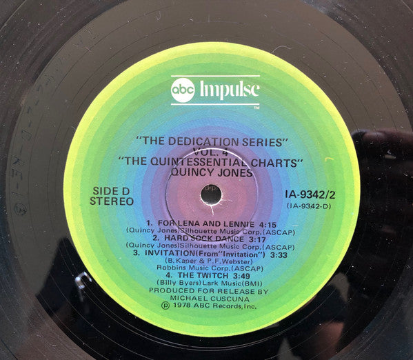 Quincy Jones - The Quintessential Charts