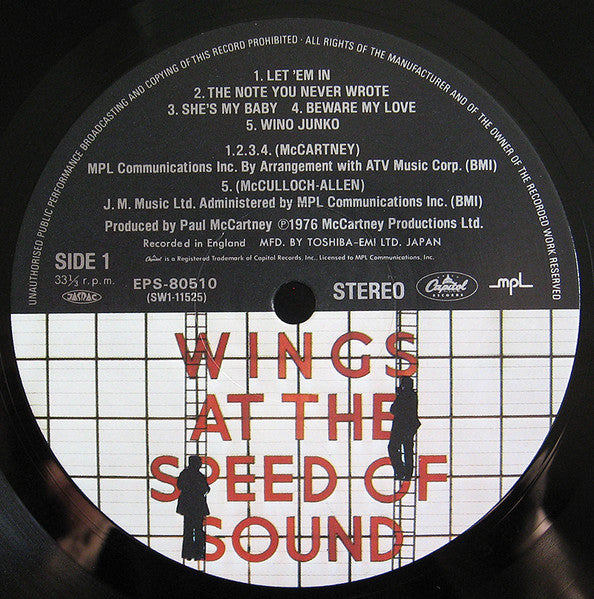 Wings - Wings At The Speed Of Sound