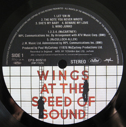 Wings - Wings At The Speed Of Sound