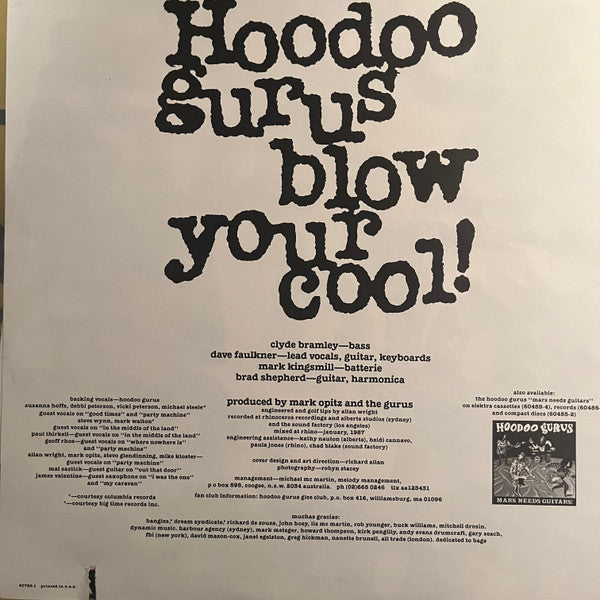 Hoodoo Gurus - Blow Your Cool!