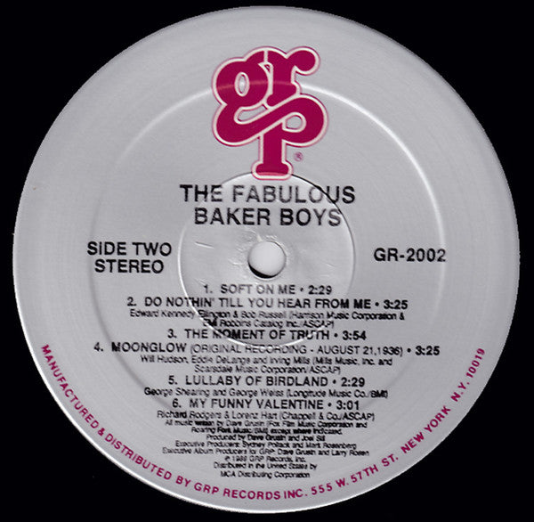 Dave Grusin - The Fabulous Baker Boys (Original Motion Picture Soundtrack)