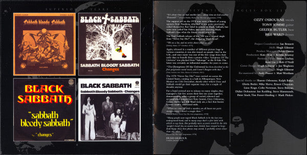 Black Sabbath - Supersonic Years: The Seventies Singles Box Set