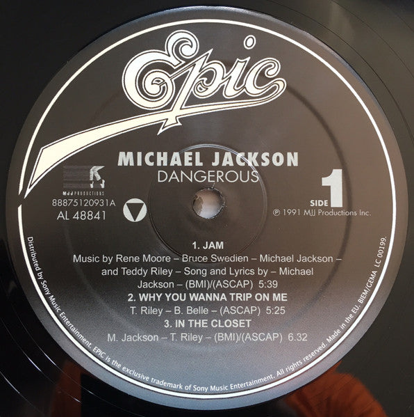 Michael Jackson - Dangerous (nuovo)